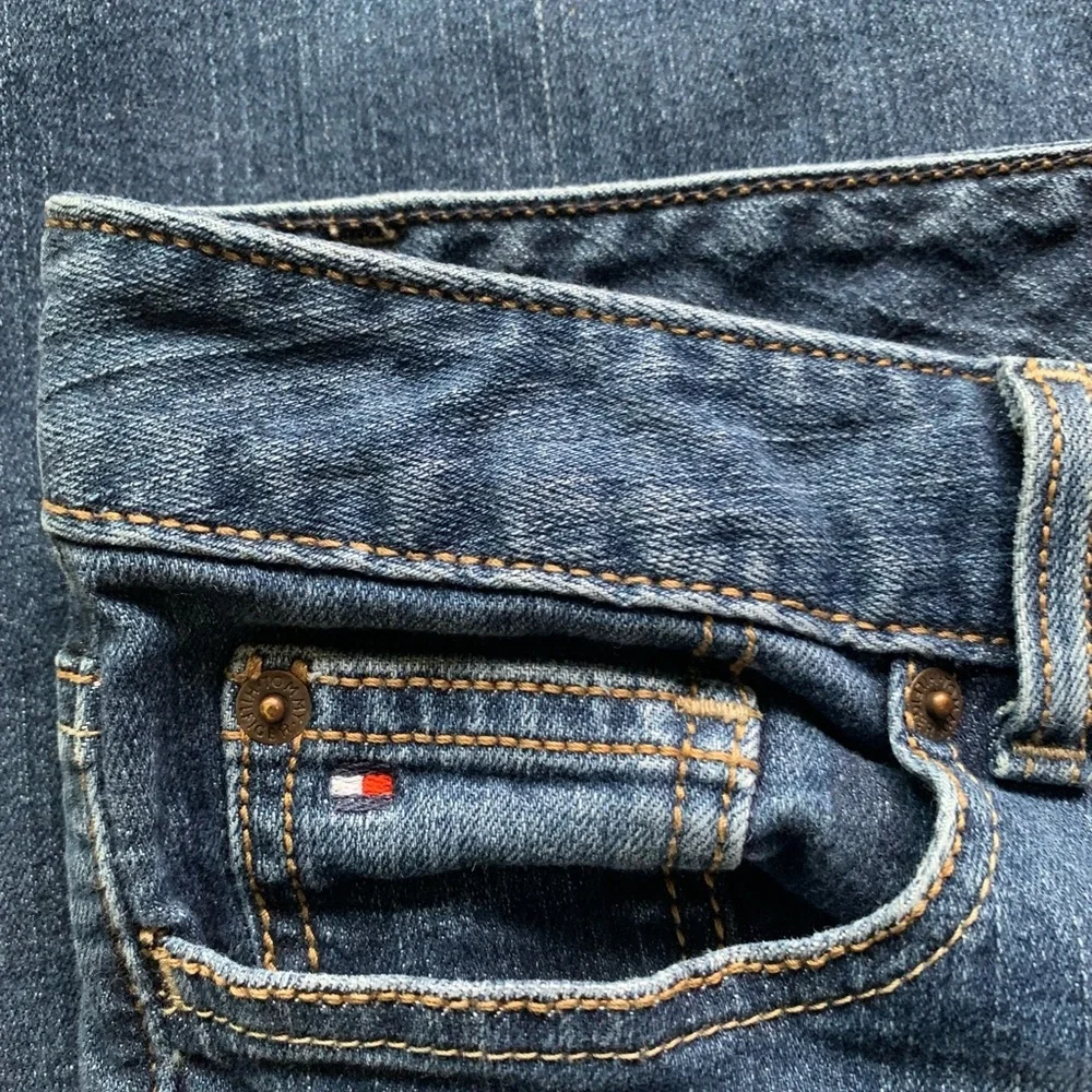 Tommy Hilfiger Freedom Boot Cut Blue Denim Jeans Pants Women’s Size 10 Regular - Picture 8 of 10